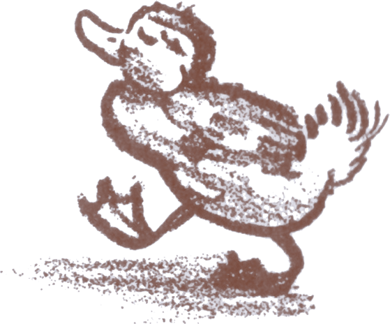 Illustration of Mrs. Mallard's duckling Kack