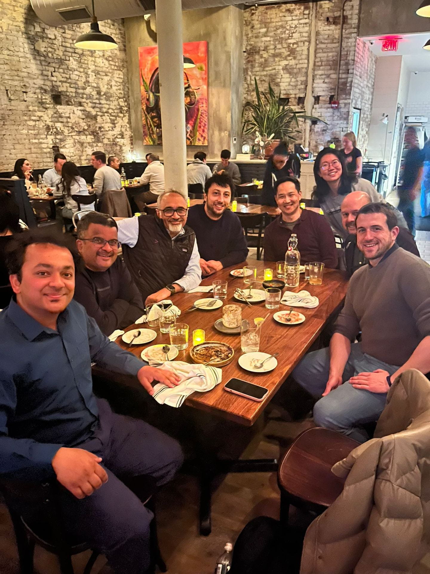 Retreat 2024 — group outside CSAIL