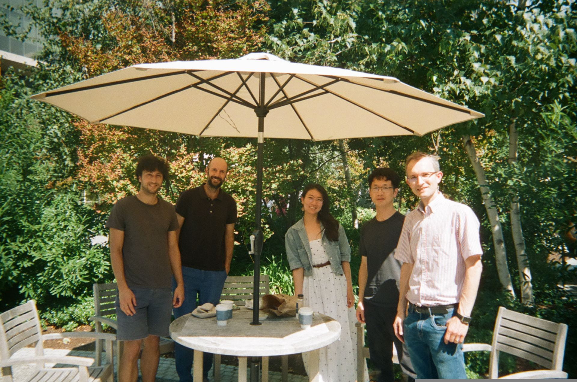 Lab dinner near campus