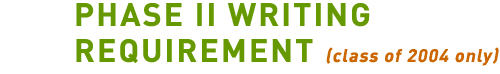 Communications Requirement