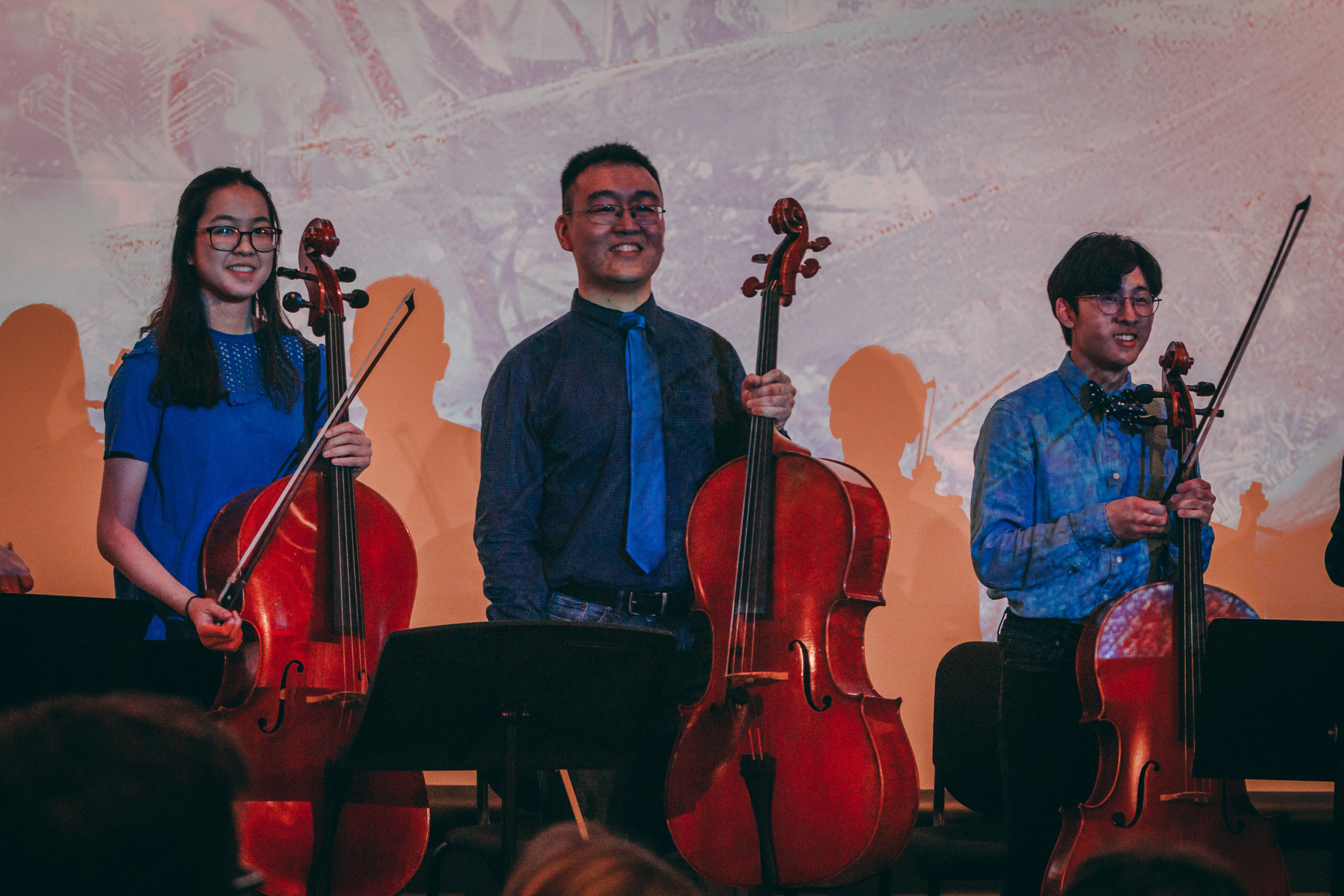 Taken after our debut performance - a medley from Disney's Frozen soundtracks!