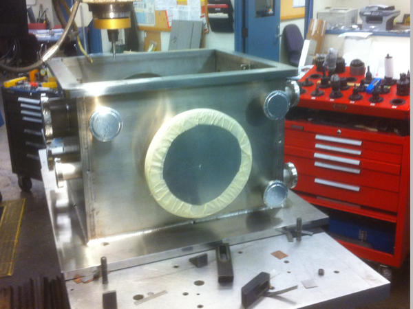 high vacuum chamber project