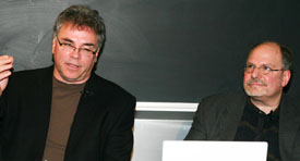 Doug McLennan (left) and William Marx