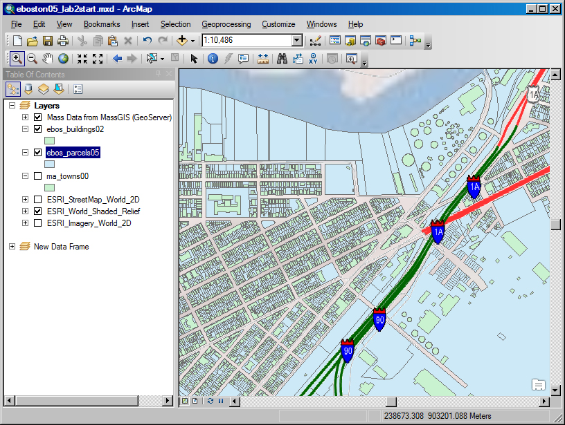 East Boston land use map