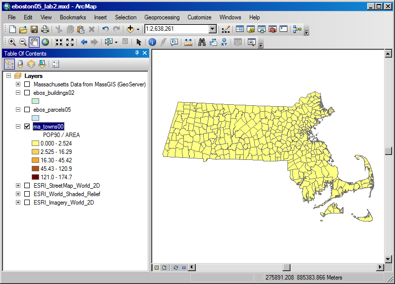 Bad map of Mass density