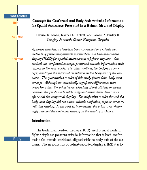 research article example for students