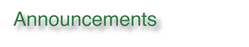announcements