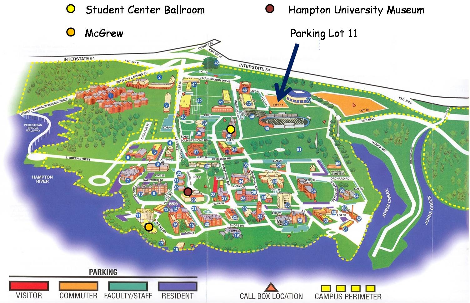 hampton-university-campus-map