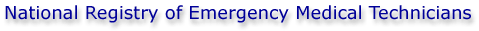 National Registry of Emergency Medical Technicians