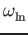 $ \omega_{{\ln}}^{}$
