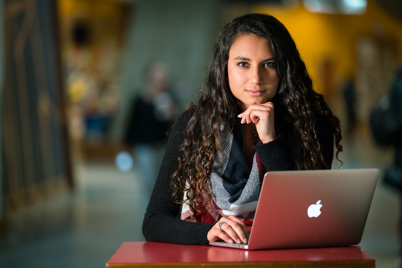 An image of Annamarie Bair by Lillie Paquette, MIT