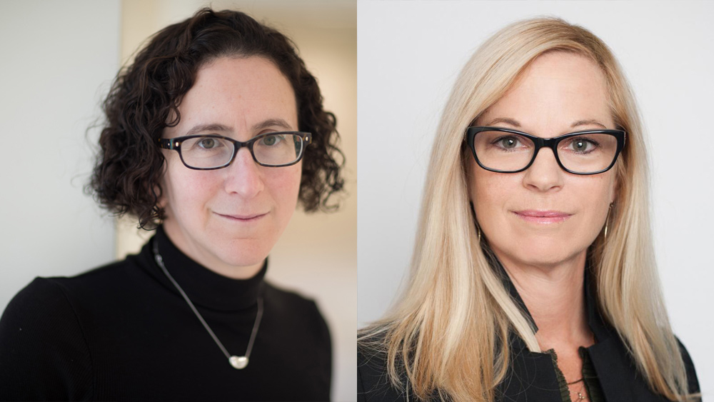 a photograph of Amy Finkelstein and Lisa Parks