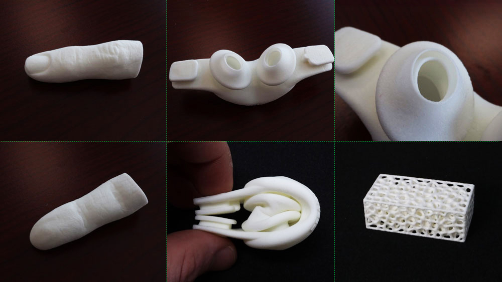 Precision 3-D printed objects from Inkbit