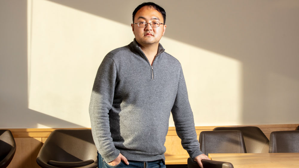 A portrait of Chenyang Xu