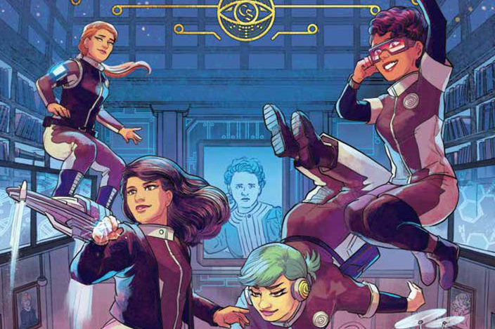 The Curie Society graphic novel cover