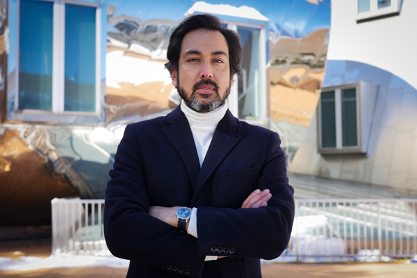 Digbijay Mahat outside at MIT