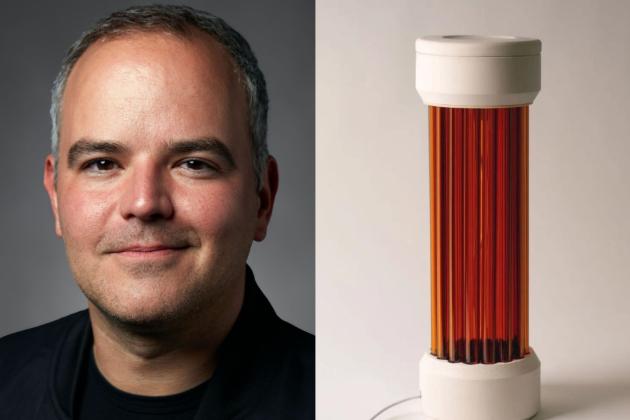 Marcelo Coelho (left) and the Geolectric Lantern