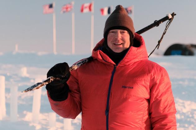 David Whelihan has traveled to the Arctic over the past few years to test prototype low-cost sensor nodes designed to monitor loss in Arctic sea ice extent and thickness. 