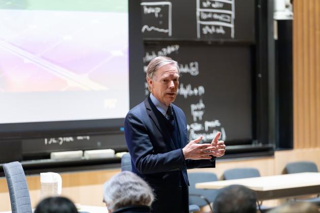 Nicholas Burns, former U.S. ambassador to the People’s Republic of China, emphasized the impact that the two countries have on the global order, and how that influence could be directed toward addressing climate change. 
