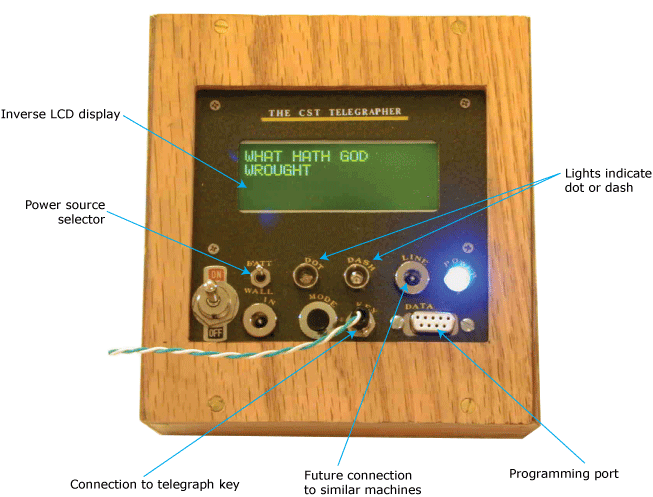 The morse code interpreter.