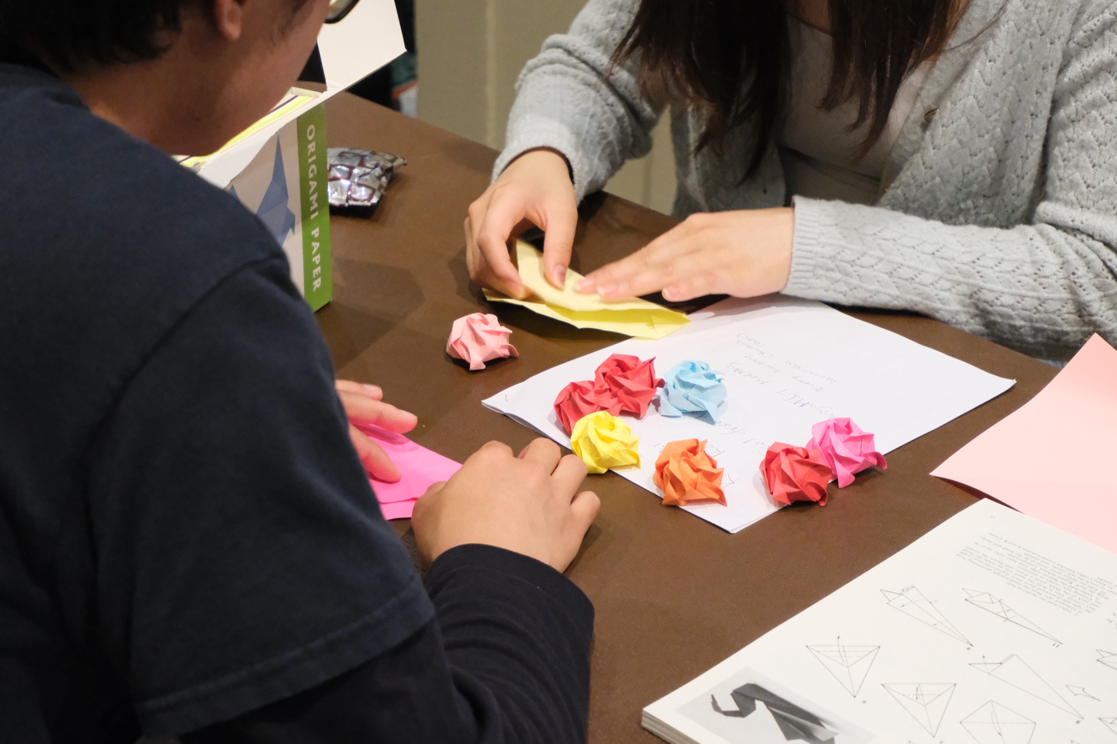 Guests participating in Hanami Festival activities