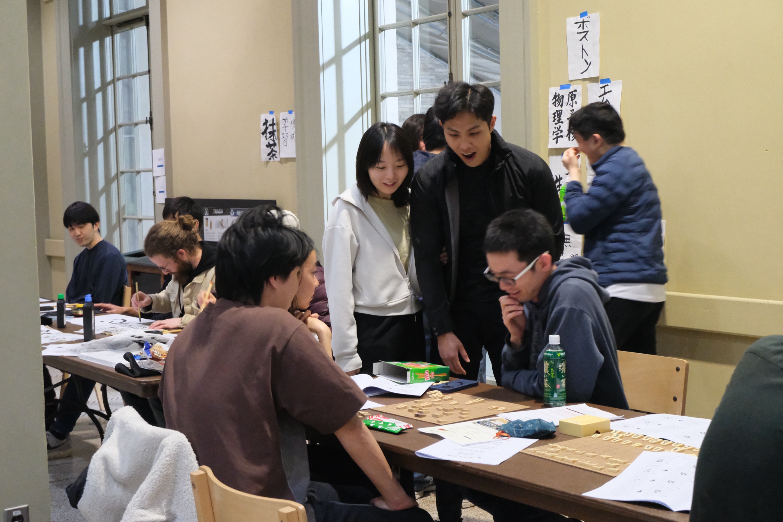 Origami materials at Hanami Festival