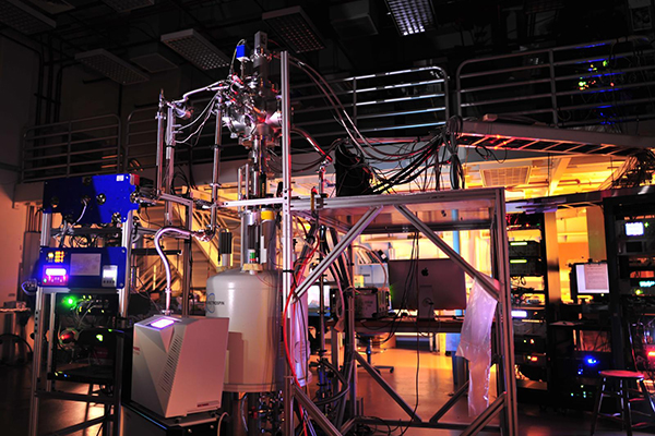 Cyclotron Radiation Emission Spectroscopy (CRES), seen here, is the key to a totally new method that aims to pin down the mass of the elusive neutrino.