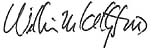 William Kettyle signature