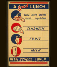A good lunch poster