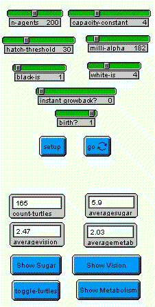 Sugarscape Interface