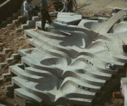 Stairs under construction