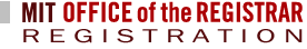 MIT Registrar Logo
