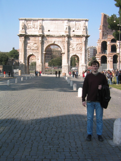 Roger and the Arch of Constantine