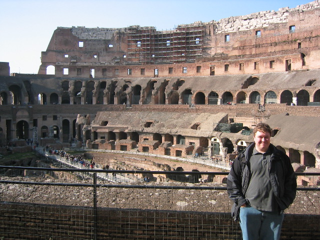 Inside the Colosseum