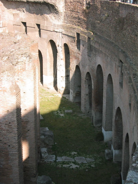 Inside the Colosseum