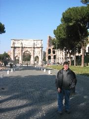 Doug and the Arch of Constantine