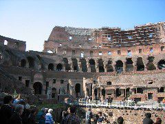 Inside the Colosseum