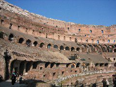 Inside the Colosseum