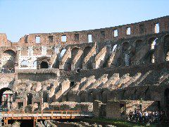 Inside the Colosseum