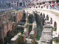 Inside the Colosseum