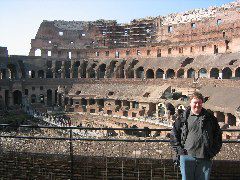 Inside the Colosseum