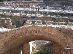 Inside the Colosseum