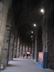 Inside the Colosseum