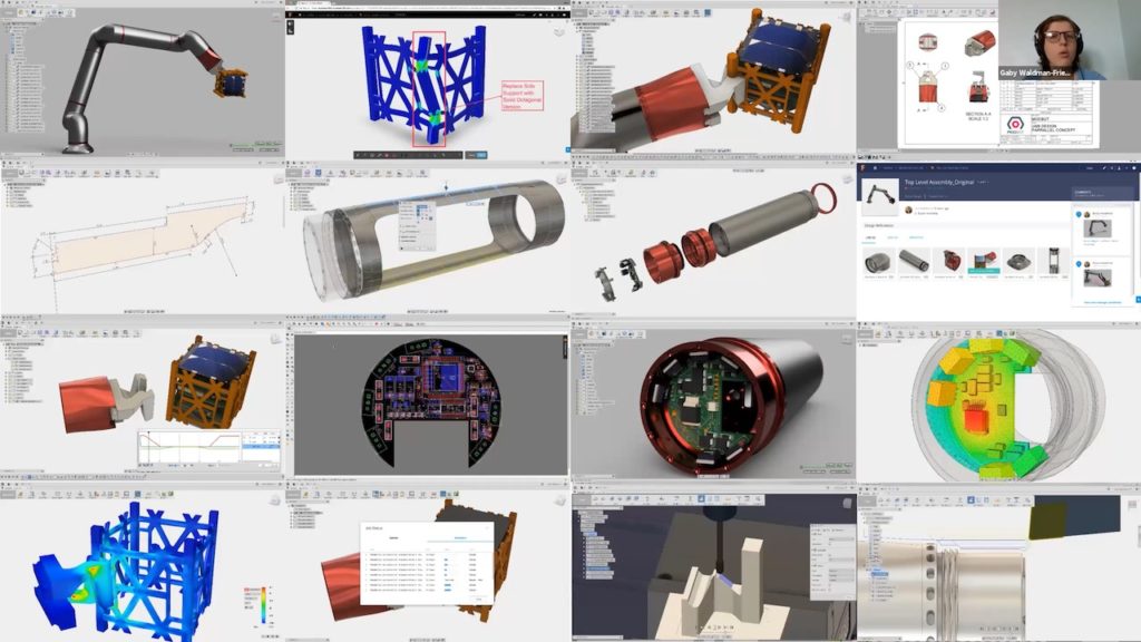 Fusion 360 workspaces