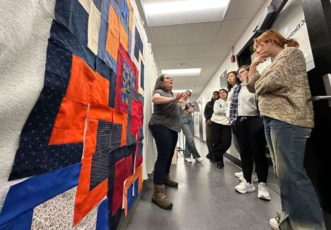 Staff Maker in Focus: Quilting has its Metropolis Moment