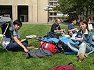 students on the dot