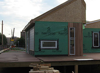 House Construction - Bay Window