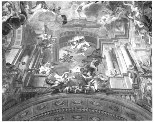 Andrea Pozzo's painting The Glory of S. Ignazio