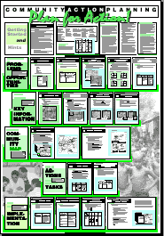 Small graphic showing wall chart.