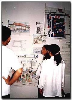 Phnom Penh, Cambodia. Community workshop.